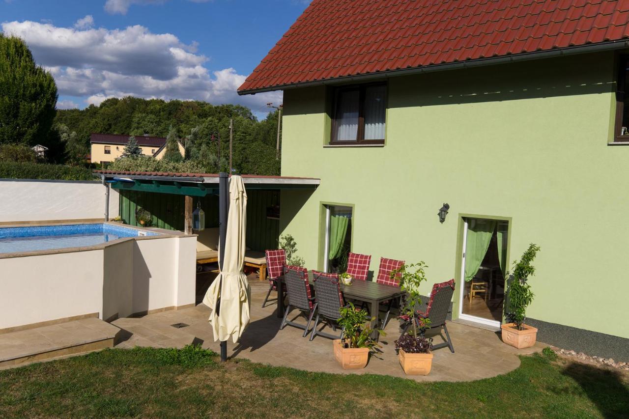 Ferienwohnung In Der Telle Schmalkalden Buitenkant foto